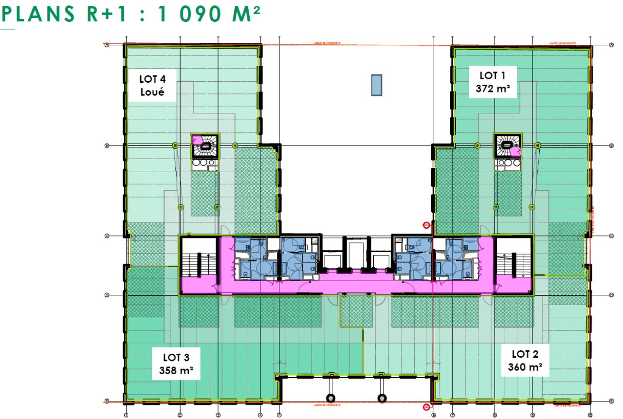 Bureau Lyon 711m² Location bureau Lyon Rhône OLBUR2110508 23